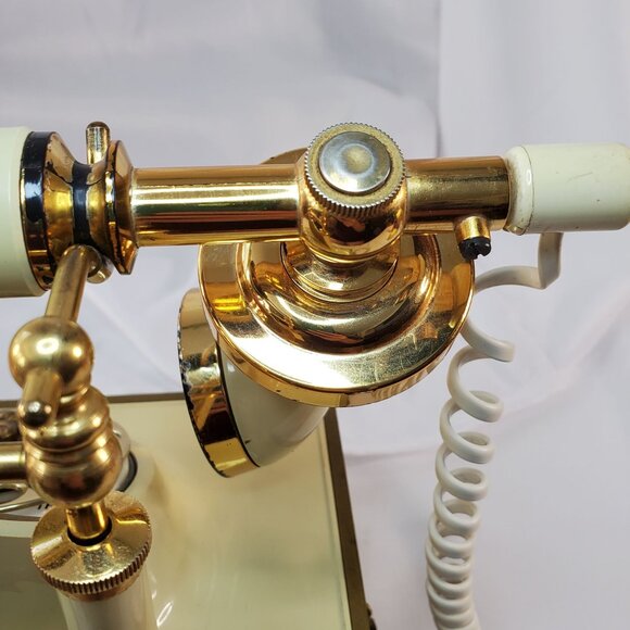 VTG Western Electric DECO-TEL Rotary Telephone Hollywood Regency Model 236478 - Picture 14 of 16